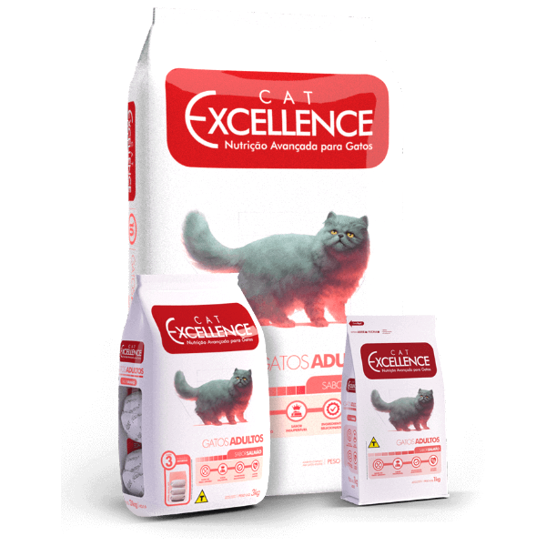 Cat Excellence Adulto - Sabor Salmão