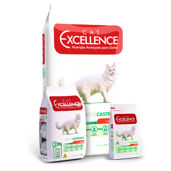 Cat Excellence Adulto Castrado - Sabor Carne